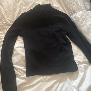 Black Turtleneck Sweater